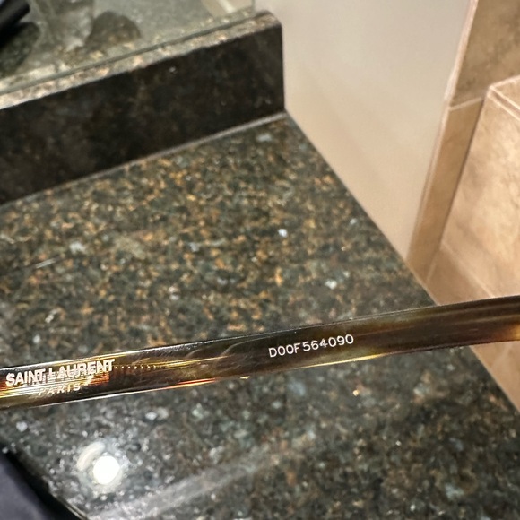 Saint Laurent NWT SL 28 Sunglasses in Dark Tortoise Brown - Picture 7 of 9